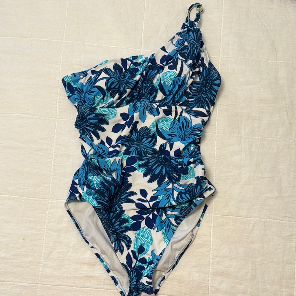 Bleu Rod Beattie One Piece Swimsuit Size 8